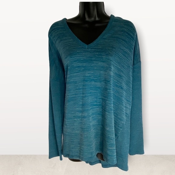 TERRA & Sky V-Neck Sweater 1X - Picture 1 of 2